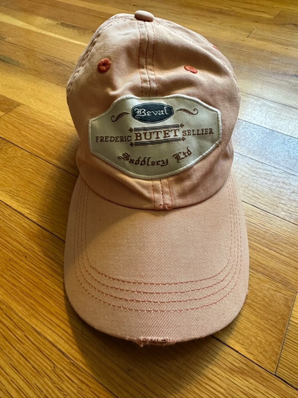 Pink Cotton Baseball Cap‎ -